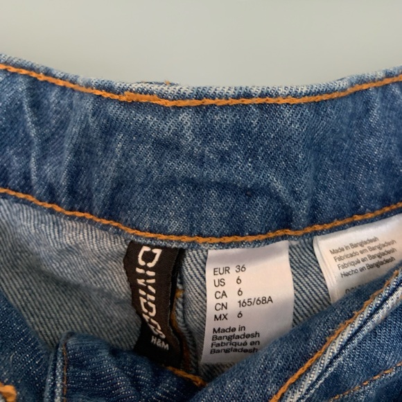 H&M button up denim skirt - Picture 2 of 2